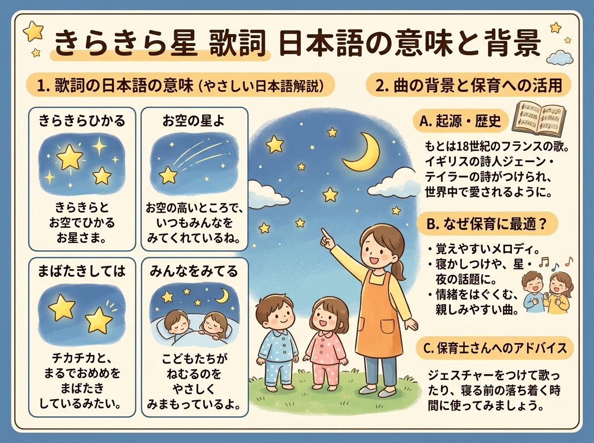 きらきら星 歌詞 日本語の意味と背景