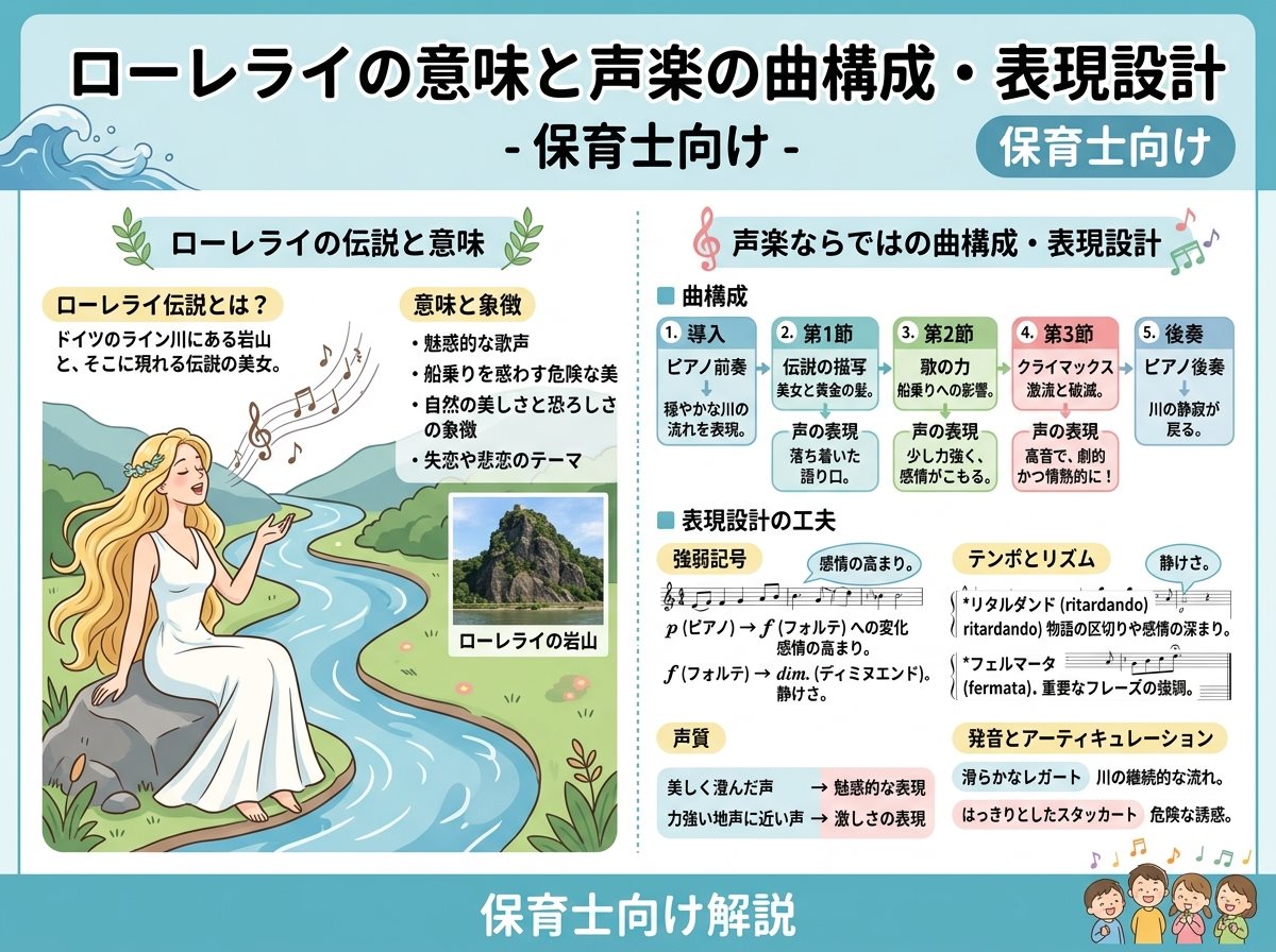 ローレライ 意味 声楽ならではの曲構成・表現設計